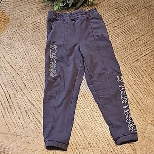 Star wars gray jogger pants size 5/6 unisex